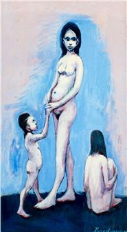 Mother and Children - Robert Brodersen