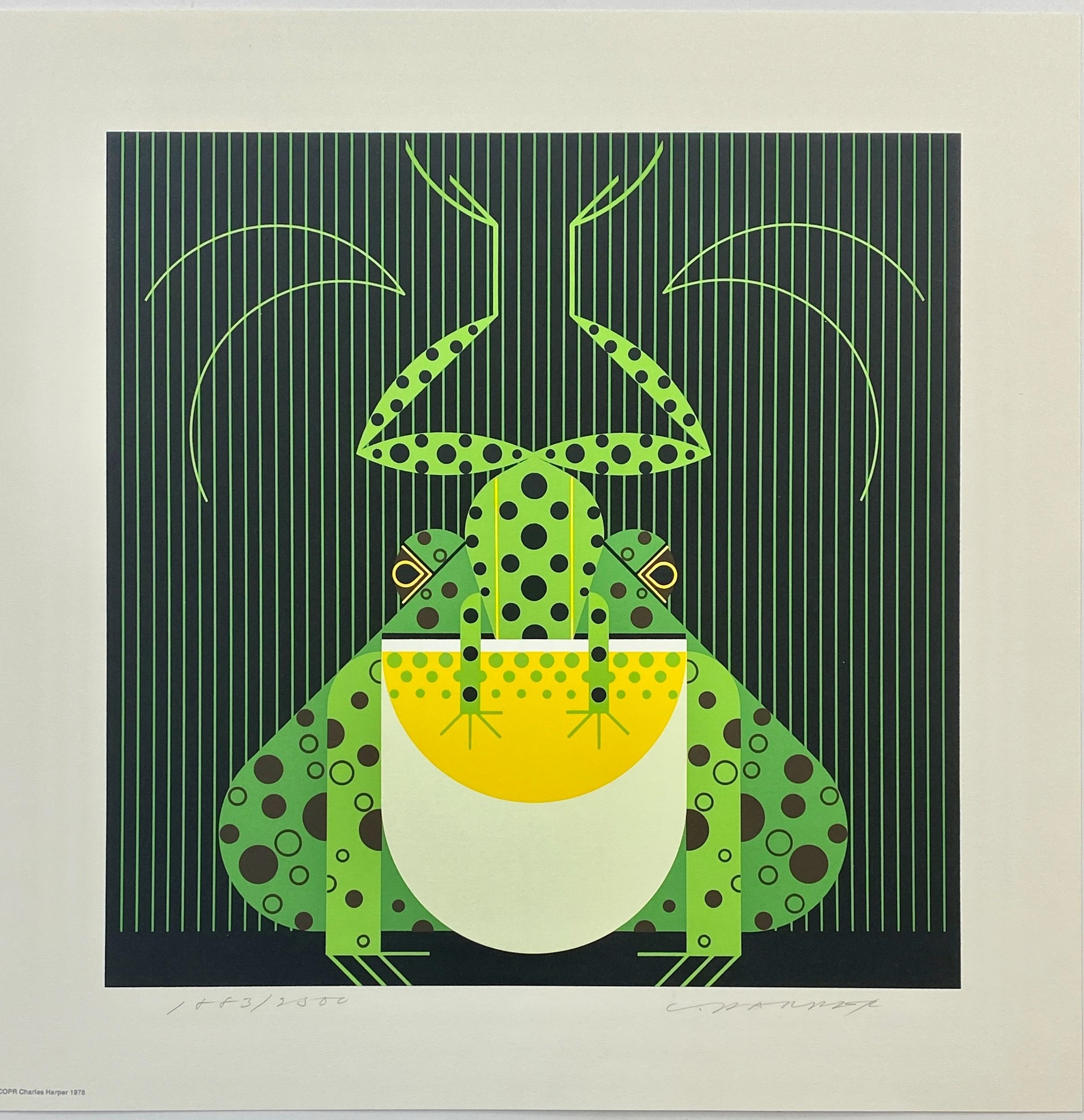 charley-harper-frog-eat-frog-mutualart