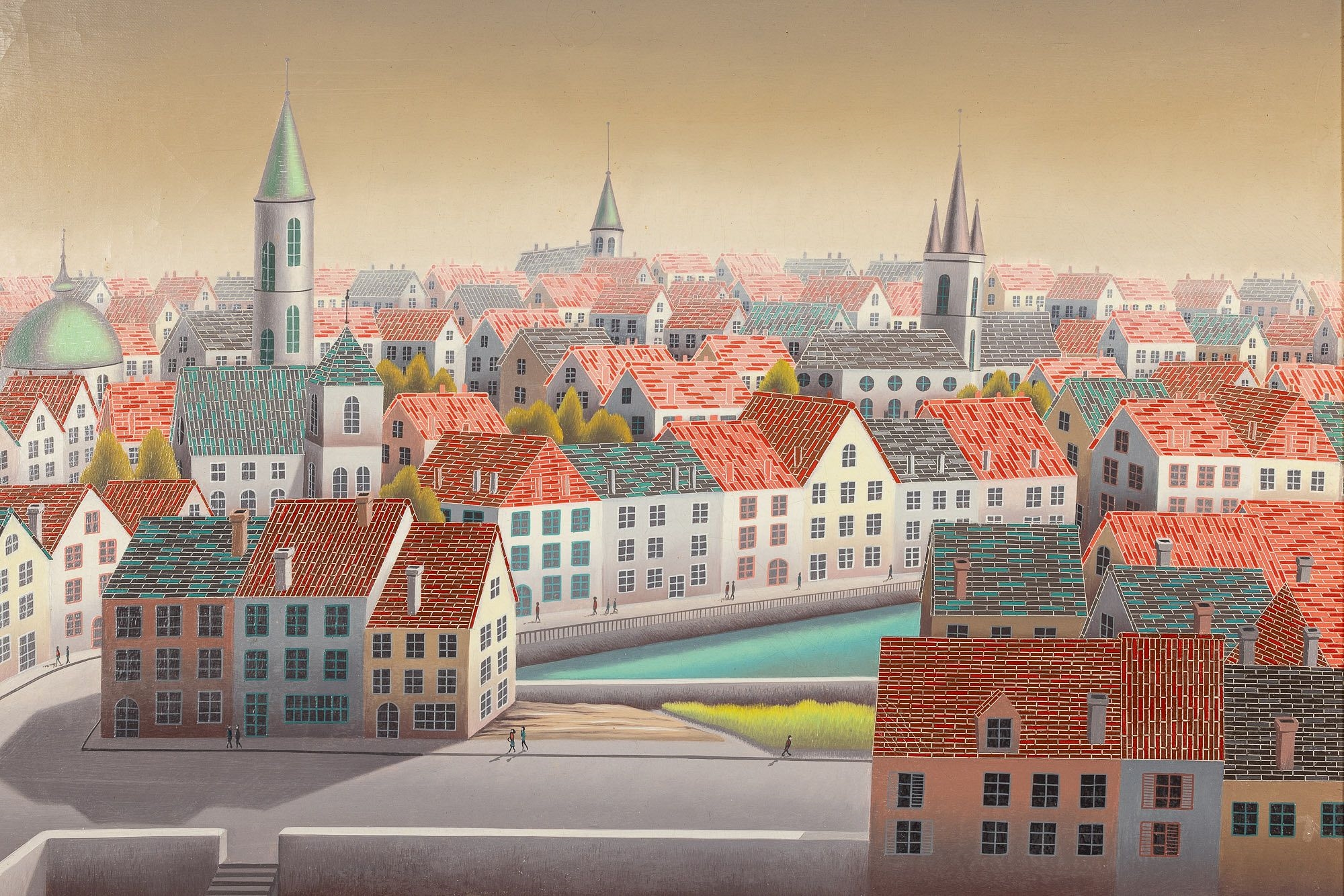 Foussa Itaya | Cityscape | MutualArt