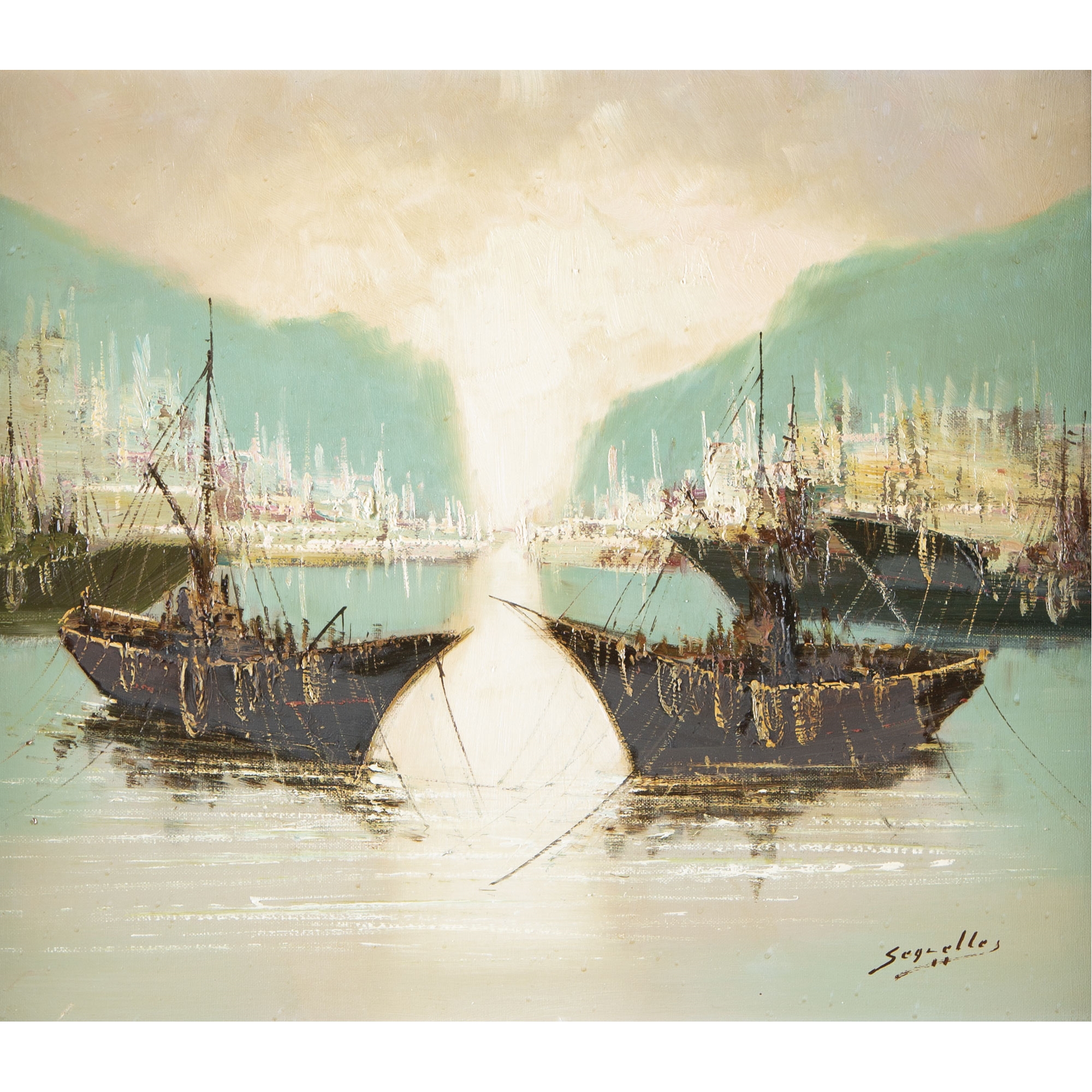 Artwork by Antonio Segrelles, Escenas portuarias