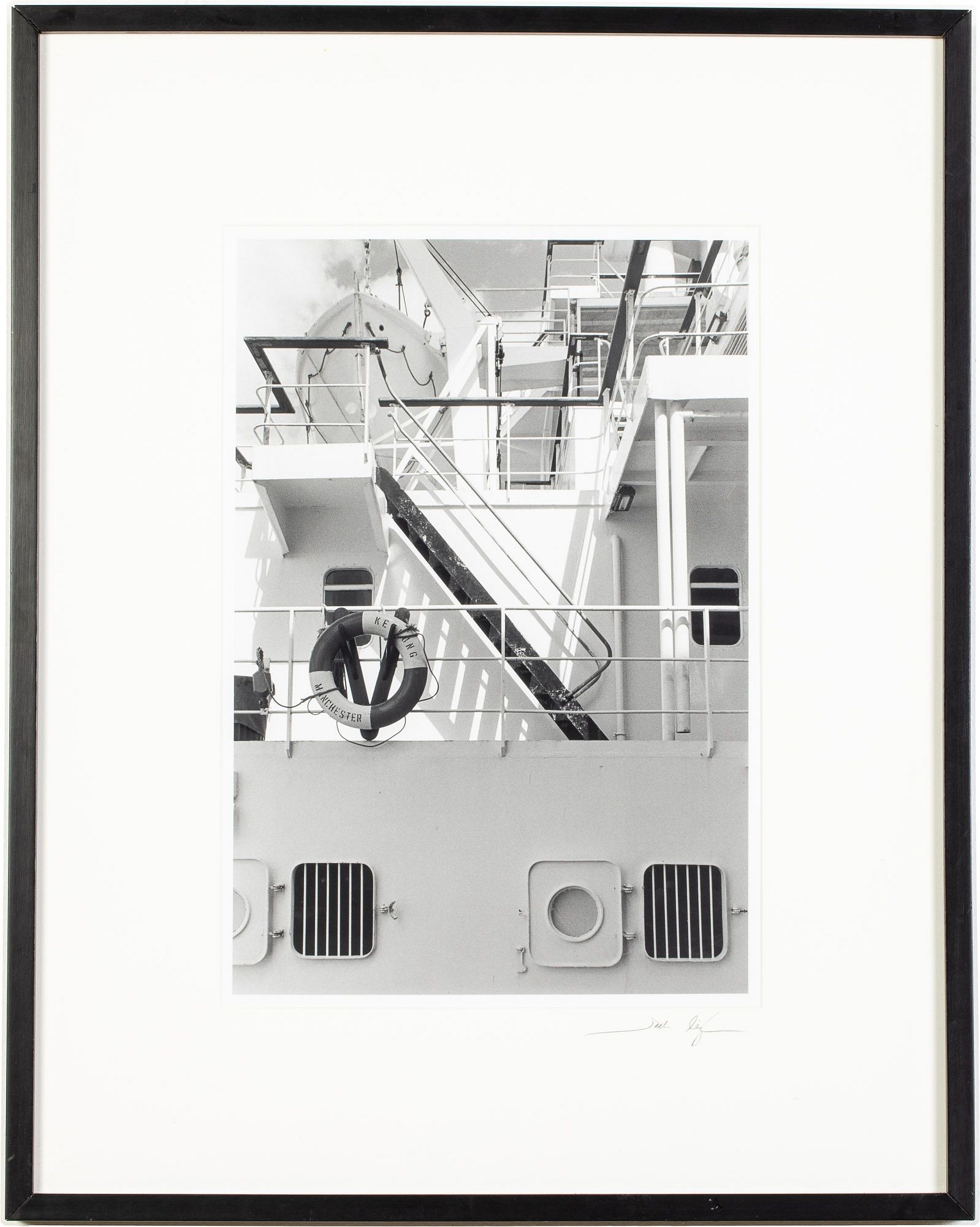 Artwork by Jack Leigh, Steps and Shadows, Made of Silver Gelatin Print