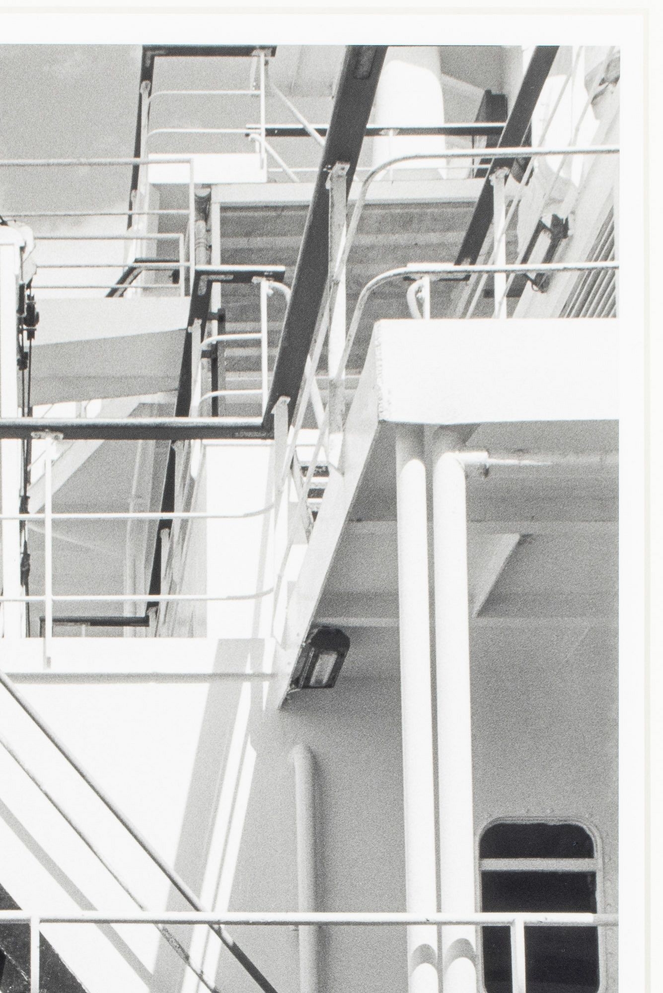 Artwork by Jack Leigh, Steps and Shadows, Made of Silver Gelatin Print