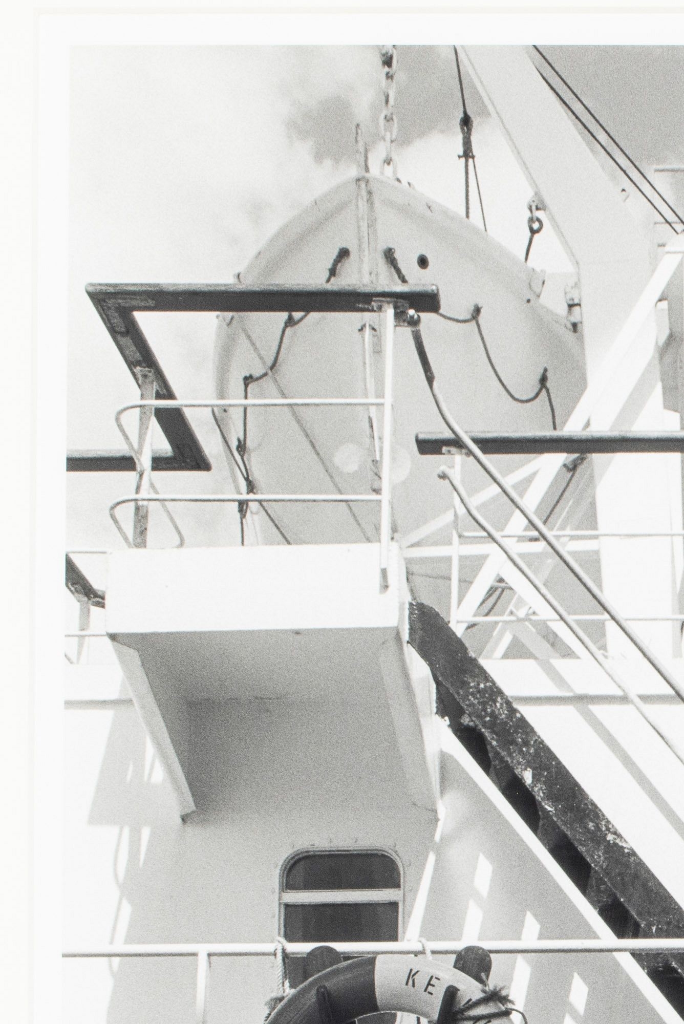 Artwork by Jack Leigh, Steps and Shadows, Made of Silver Gelatin Print