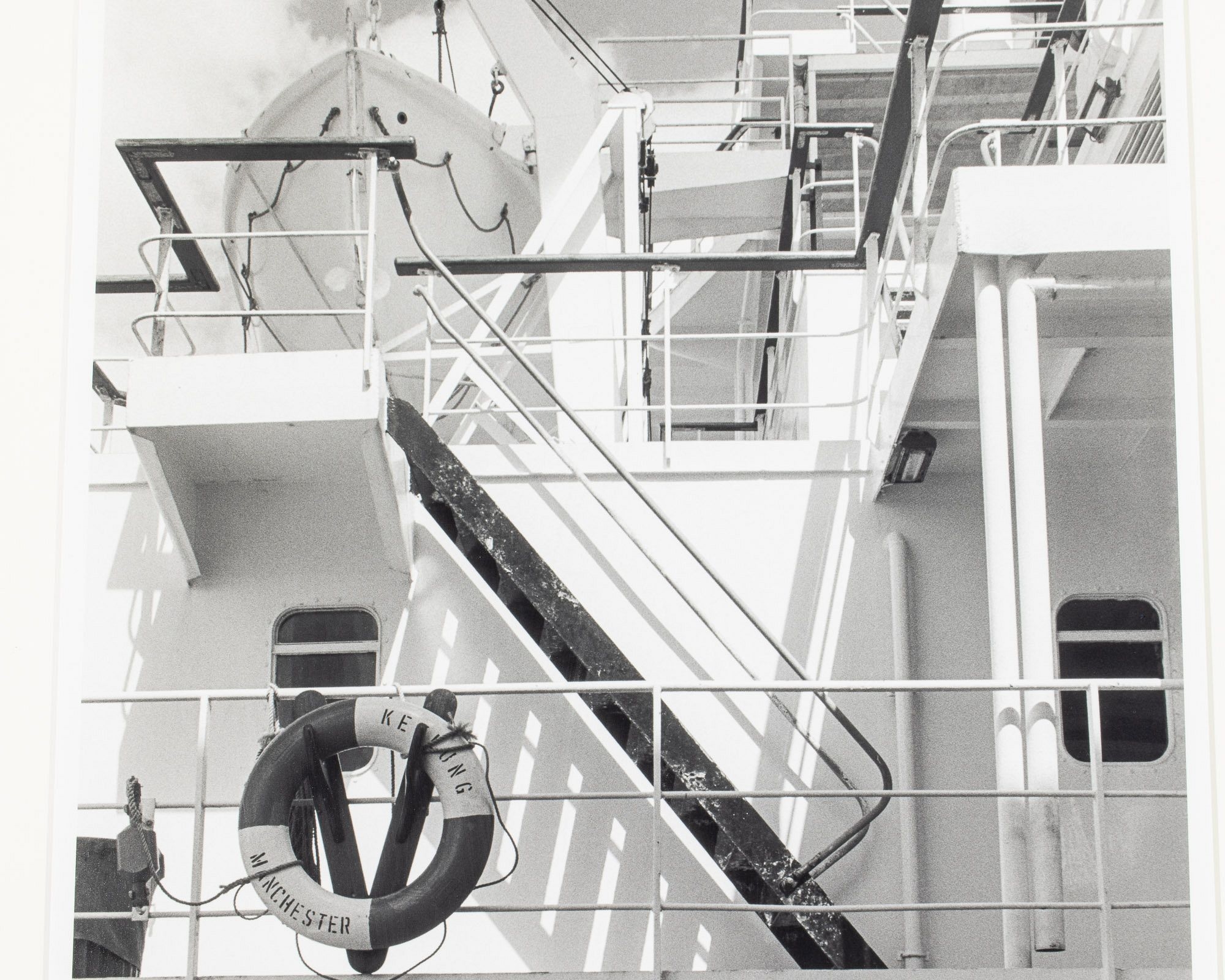 Artwork by Jack Leigh, Steps and Shadows, Made of Silver Gelatin Print