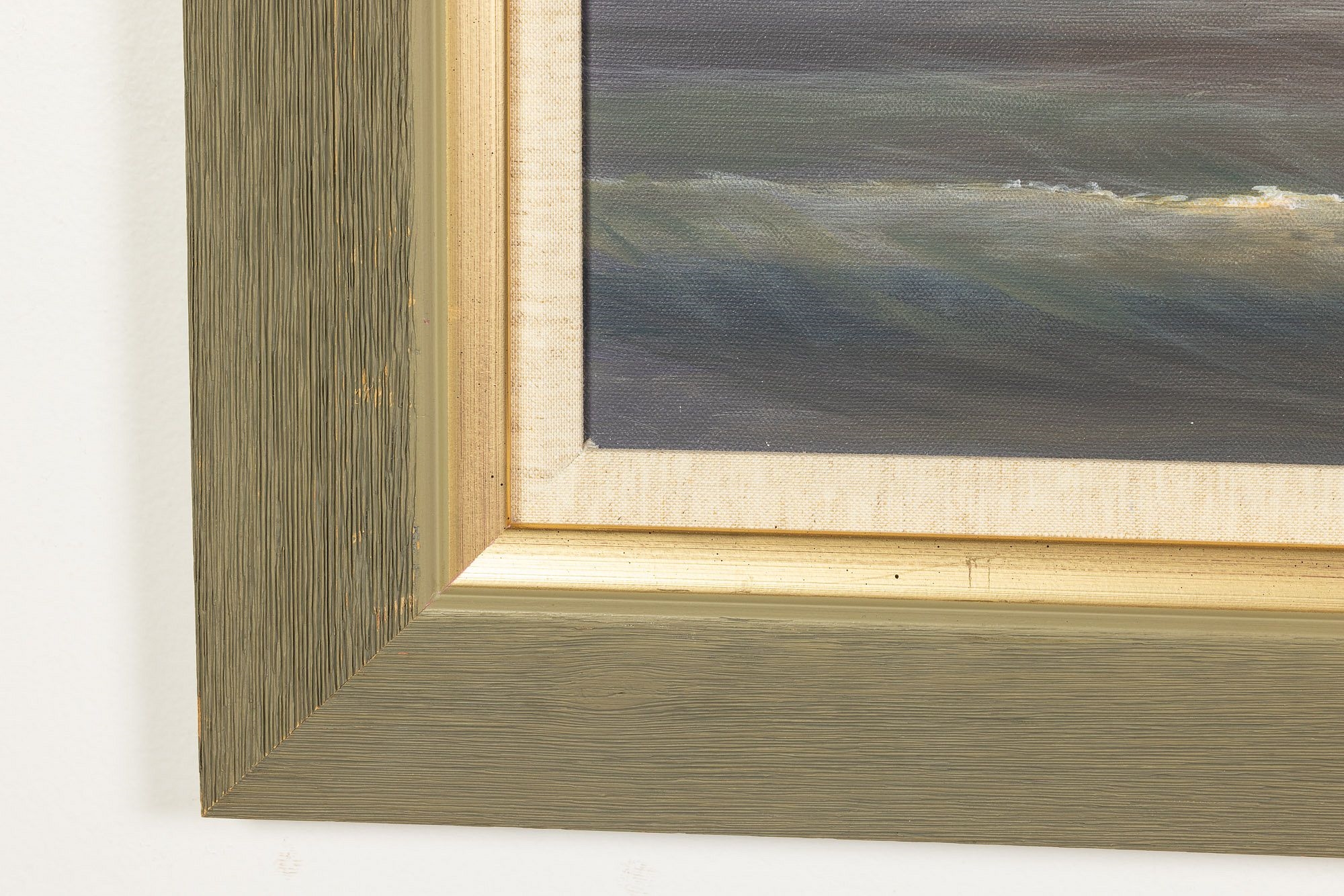 Artwork by Addison Palmer, Pelicans in Flight, Made of Oil on Canvas