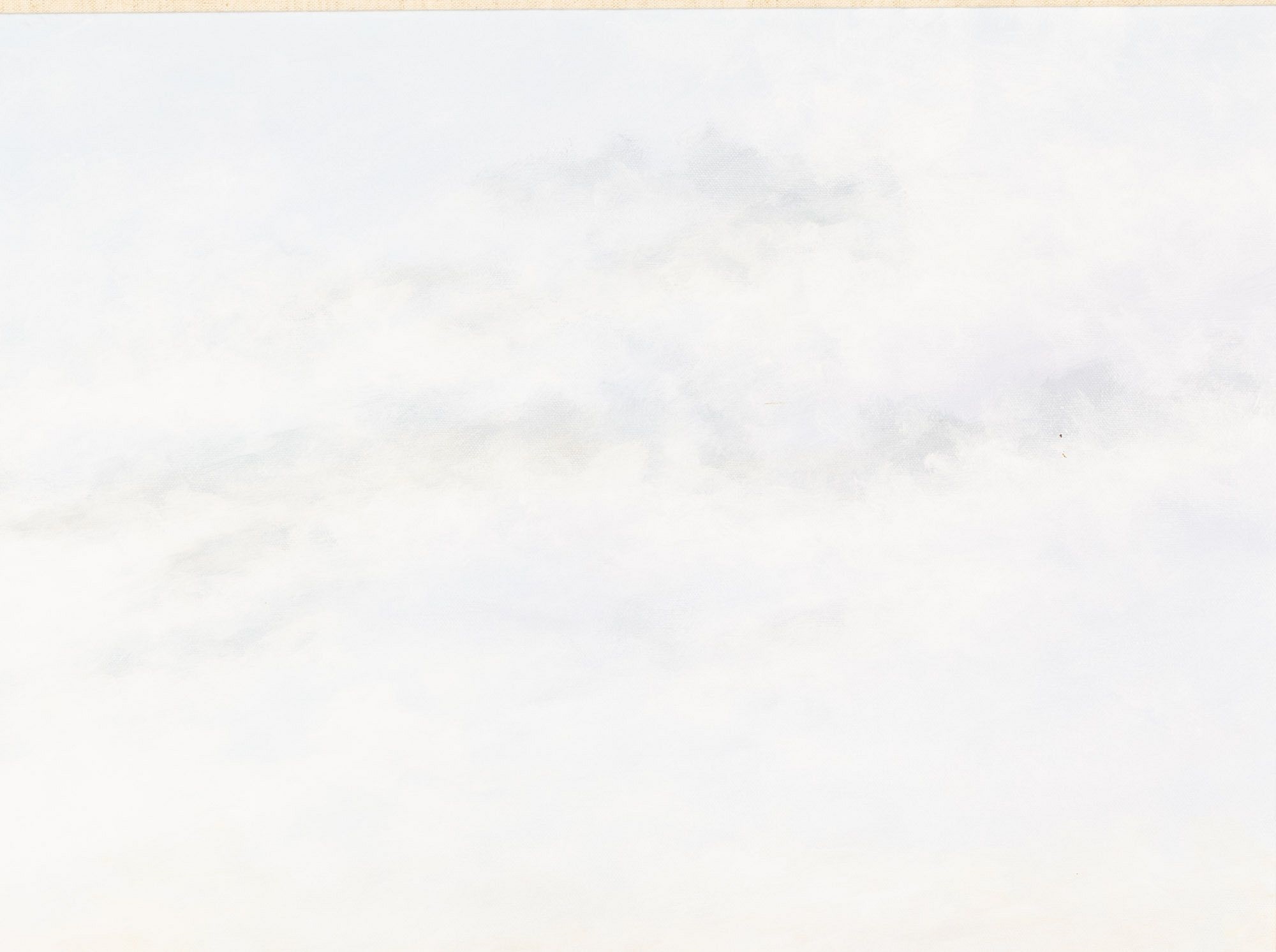 Artwork by Addison Palmer, Pelicans in Flight, Made of Oil on Canvas