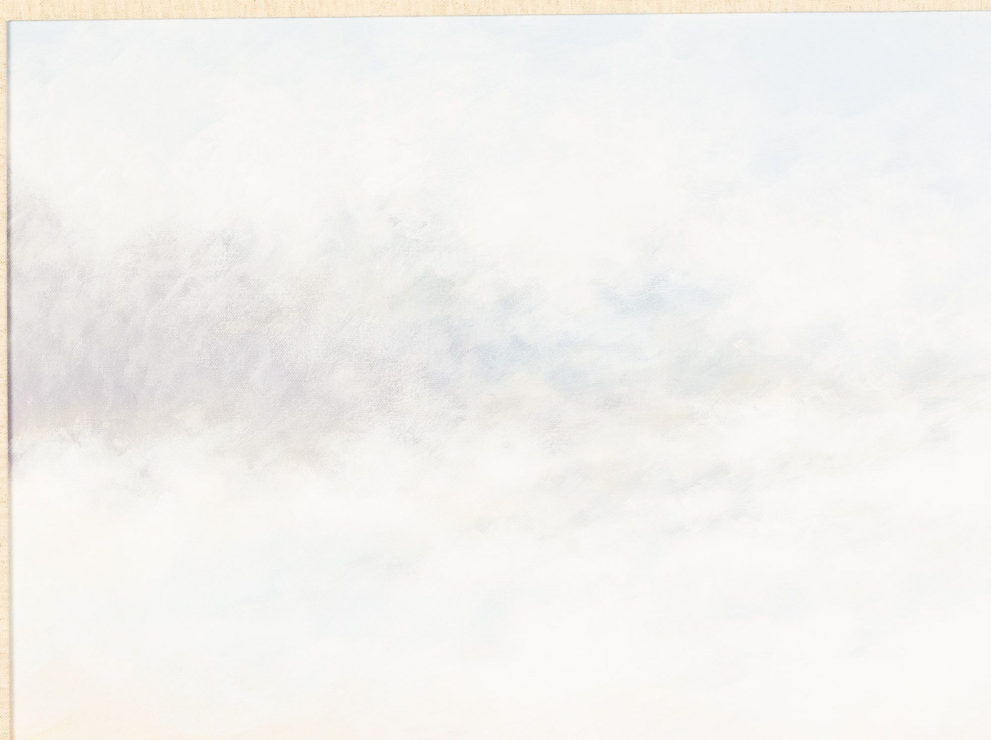 Artwork by Addison Palmer, Pelicans in Flight, Made of Oil on Canvas