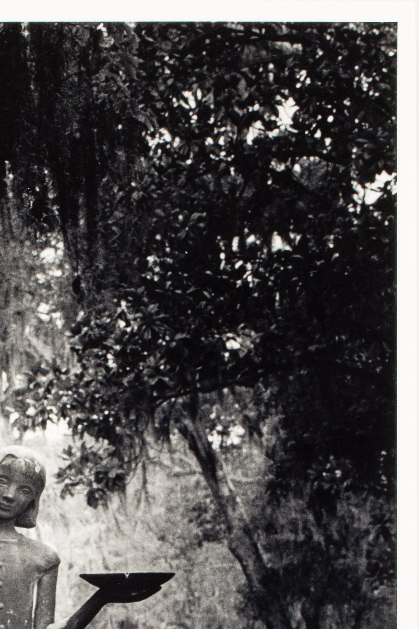 Artwork by Jack Leigh, Midnight, Bonaventure Cemetery, Made of Silver Gelatin Print