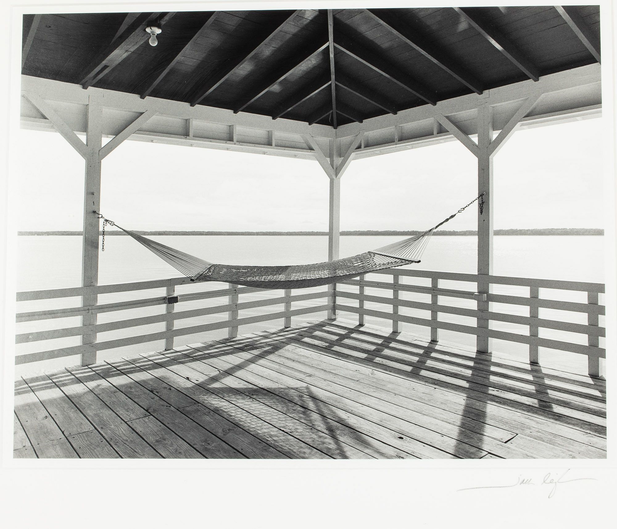 Artwork by Jack Leigh, Hammock, Made of Silver Gelatin Print
