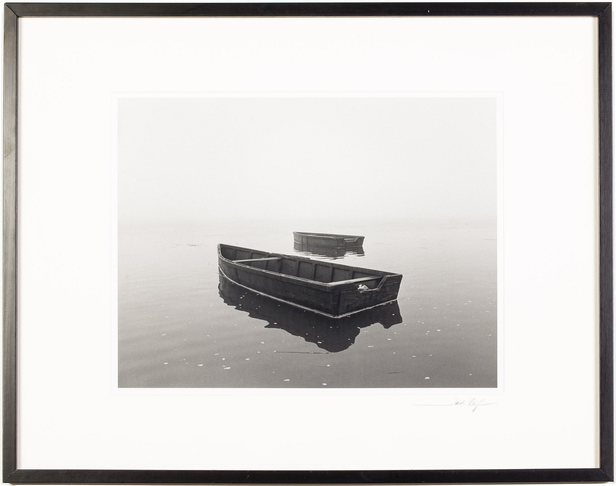Artwork by Jack Leigh, Two Bateaux, Made of Silver Gelatin Print