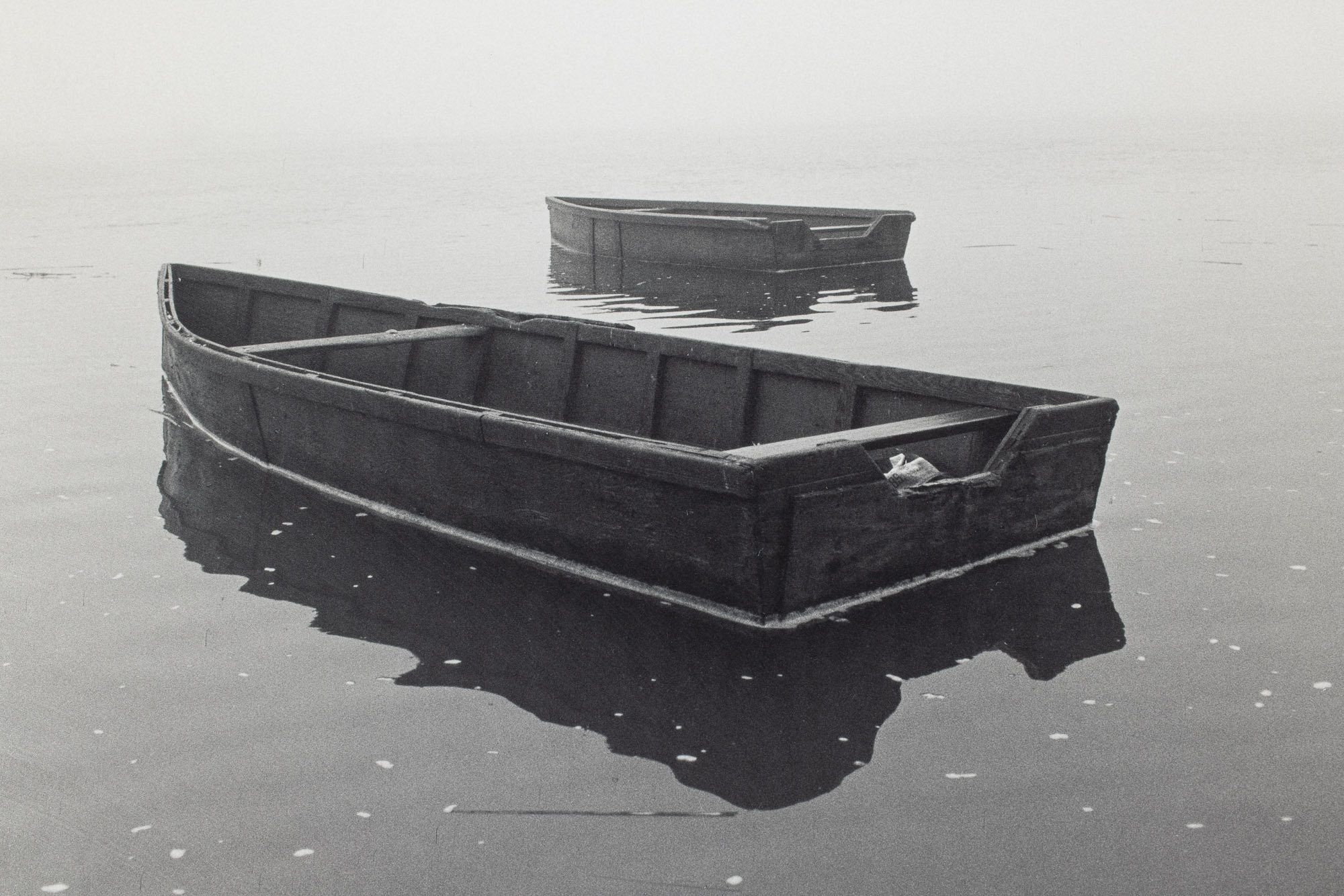 Artwork by Jack Leigh, Two Bateaux, Made of Silver Gelatin Print