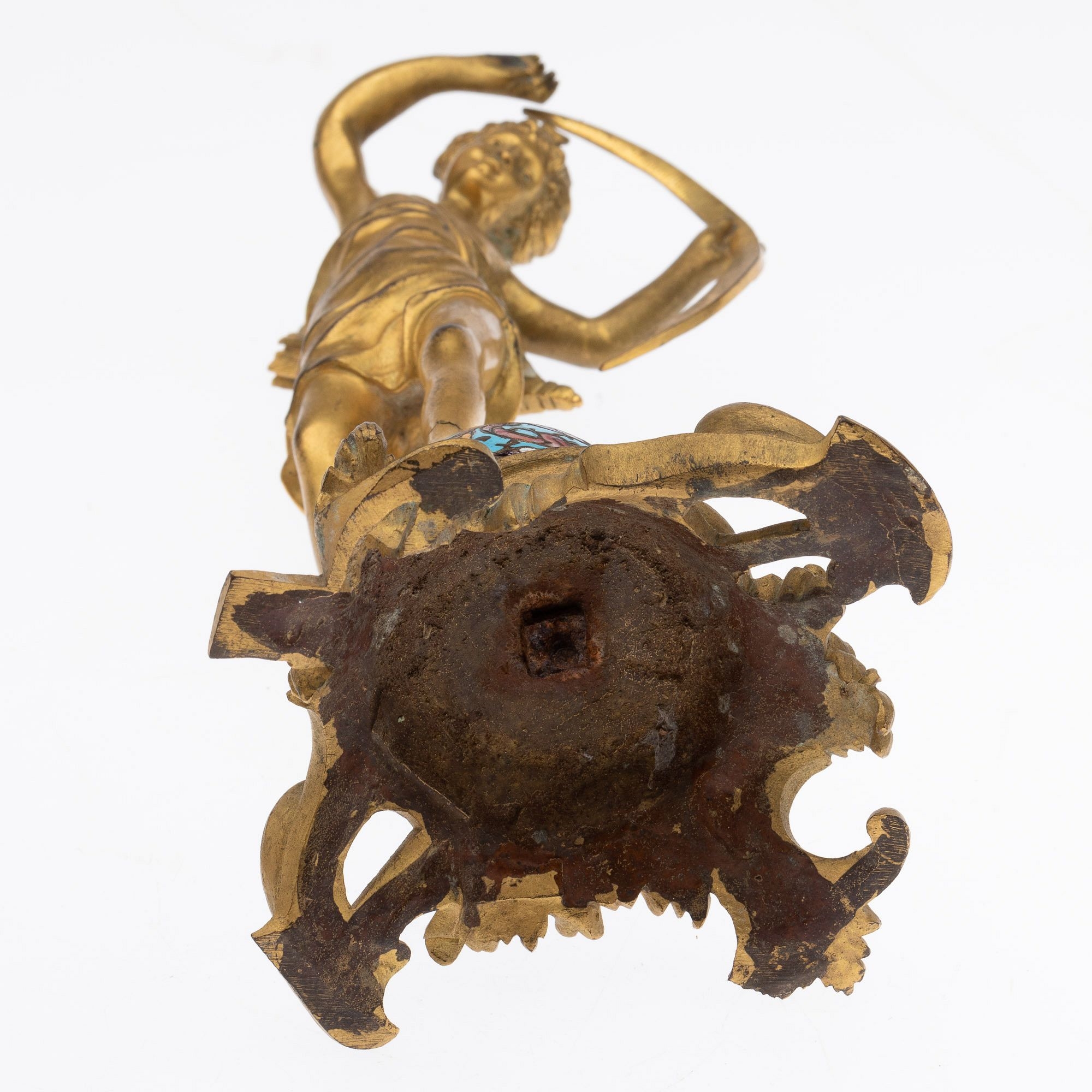 French School | Winged female figure with a bow and sheath of arrows ...