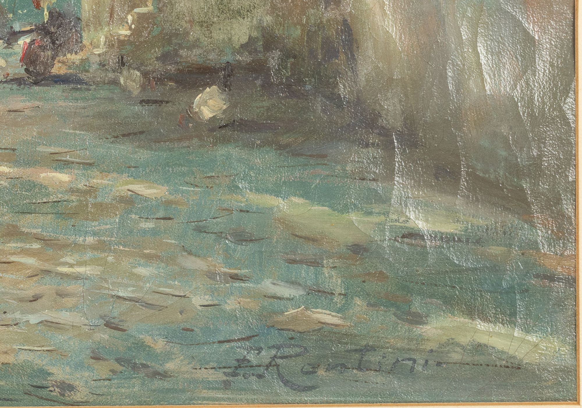 Ferruccio Rontini | Cottage with Animals and Figure | MutualArt