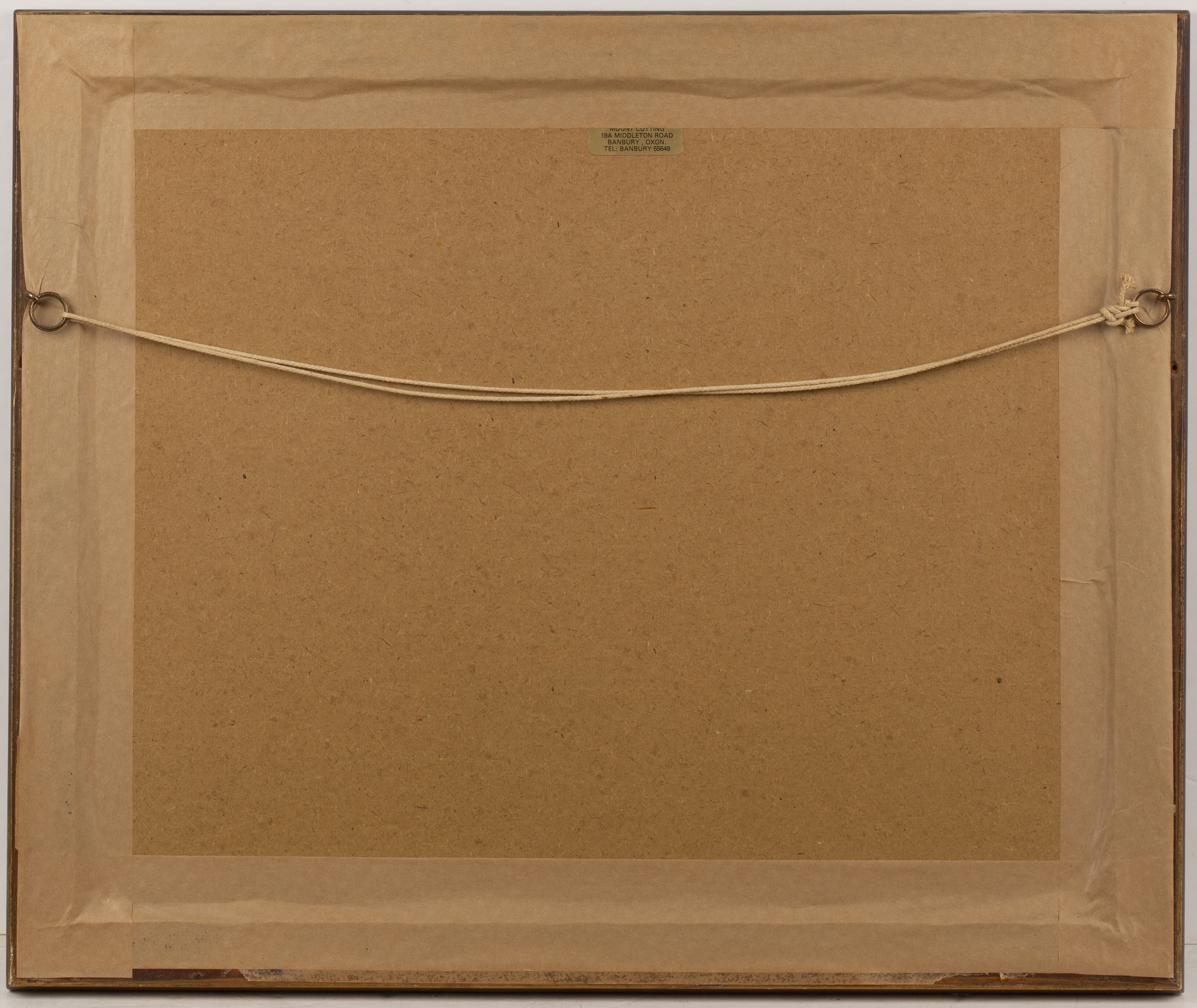 Artwork by Bernard Finegan Gribble, Street scene Banbury, Made of watercolour