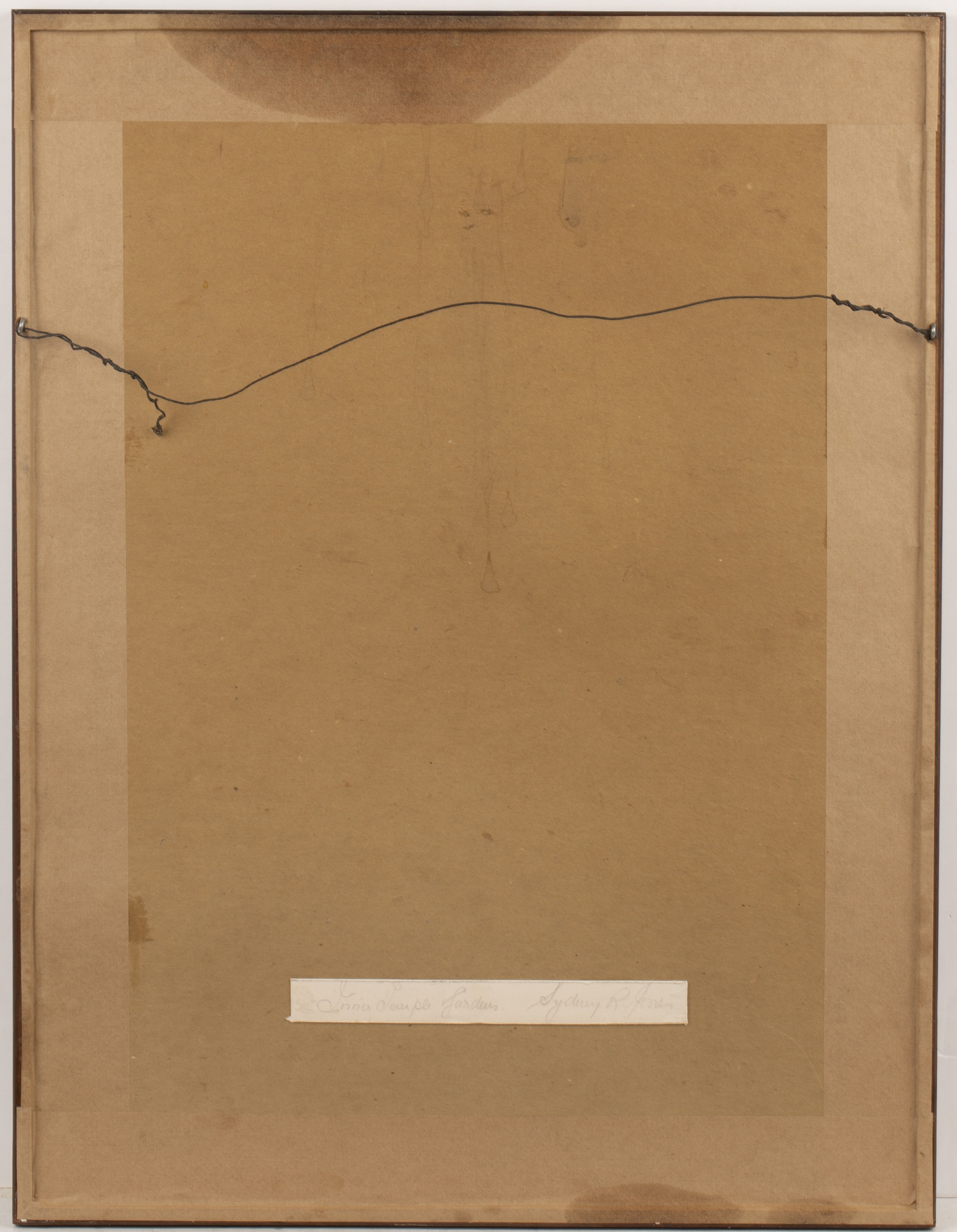 Sydney R. Jones | 'Inner Temple Gardens | MutualArt