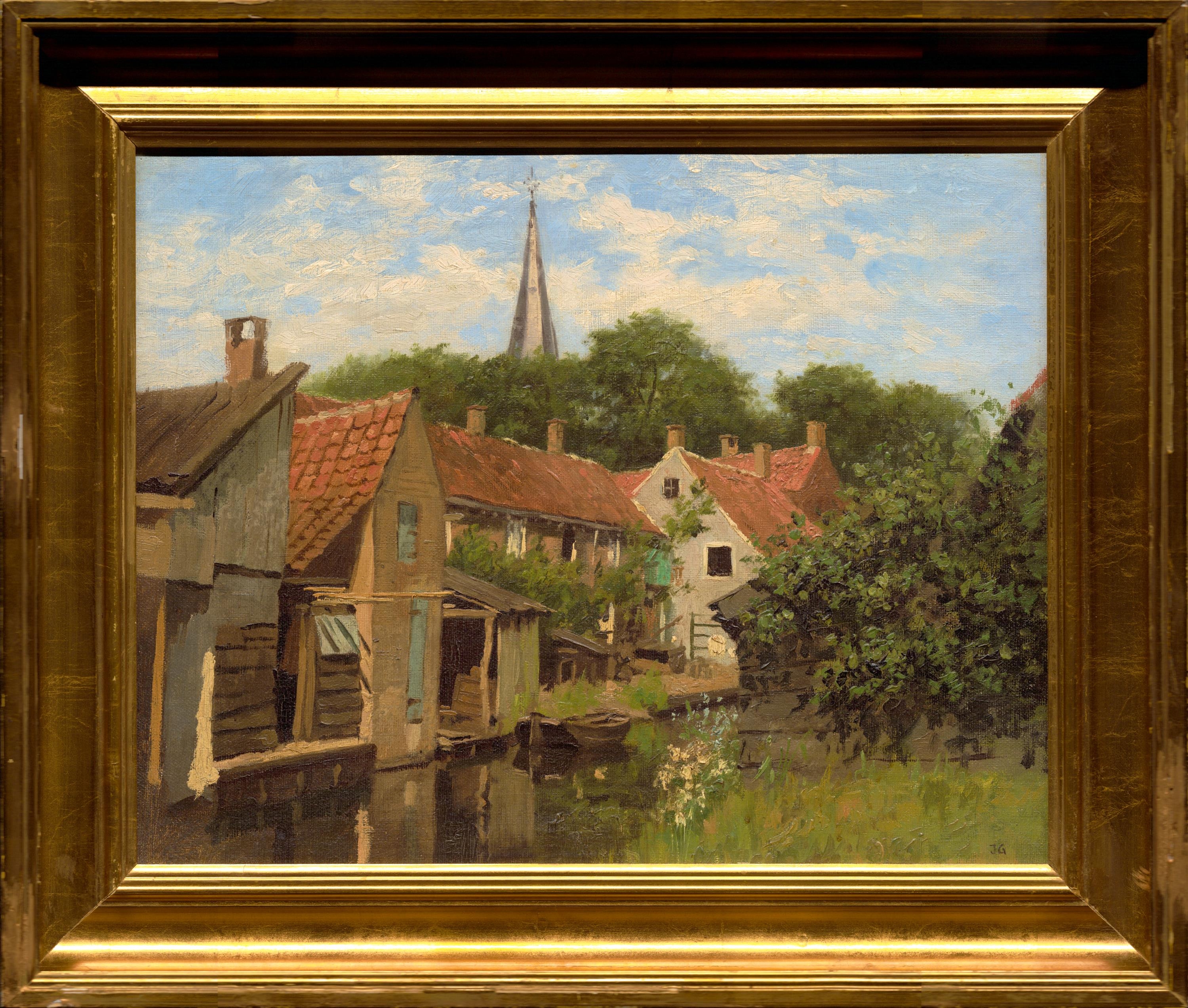 Artwork by Johan Georg Gerstenhauer, DOMY, Made of oil on plywood