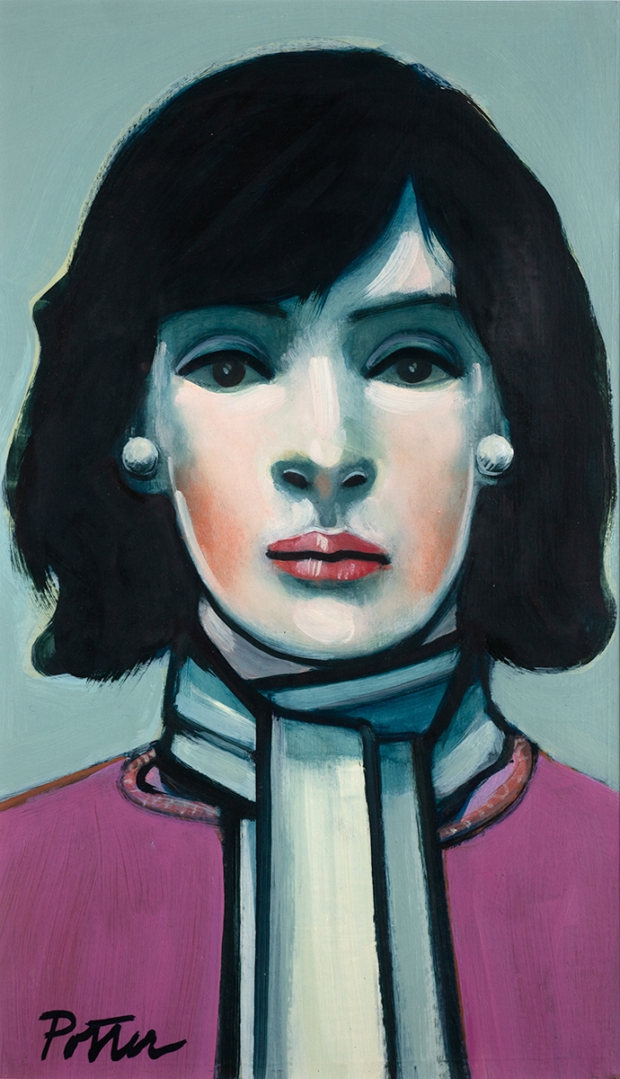 George Potter | LADY IN PINK | MutualArt