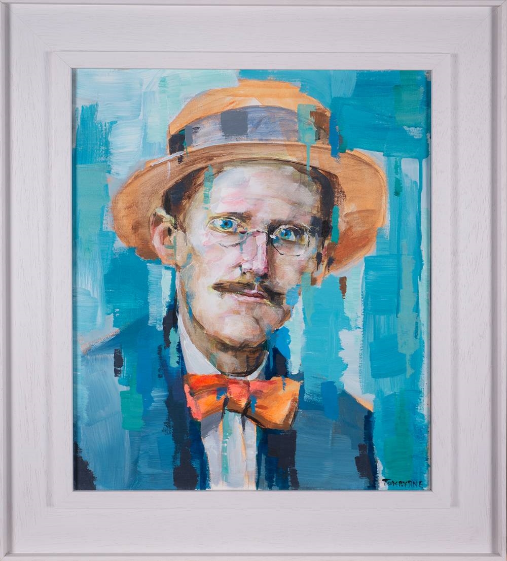 Tom Byrne | PORTRAIT OF JAMES JOYCE | MutualArt