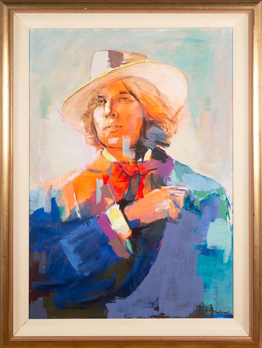 Tom Byrne | PORTRAIT OF OSCAR WILDE | MutualArt