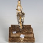 Artwork by Giuseppe Vasari, Cav Austriaco 1825 1/200, Made of silvered and gilt cast bronze