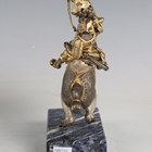 Artwork by Giuseppe Vasari, Cav Austriaco 1825 1/200, Made of silvered and gilt cast bronze