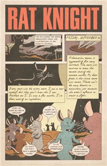 Brandon Cable: Rat Knight in Rochester - Rochester Museum of Fine Arts, Carnegie Gallery