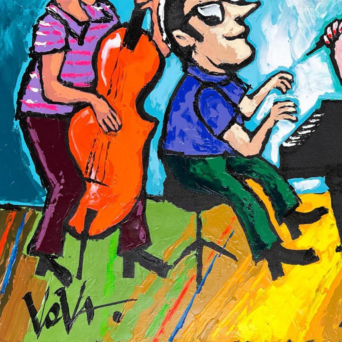 Artwork by Vladimir Mingar, Untitled, Made of acrylic on canvas