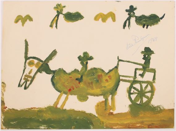 Figurkomposition by Nils Rundgren, 1969