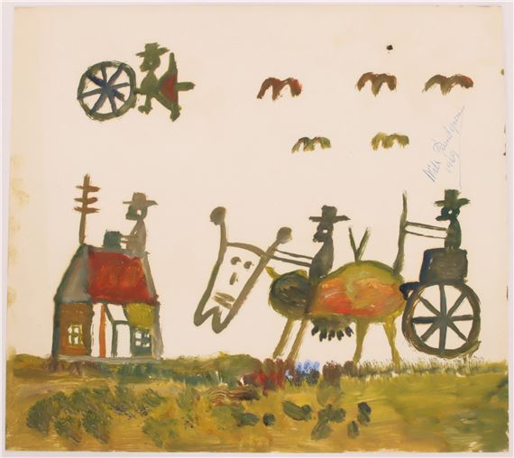 Figurkomposition by Nils Rundgren, 1969