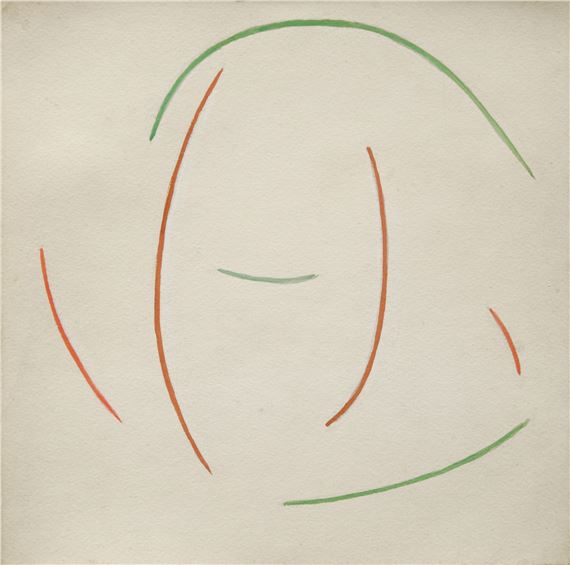 Study for Variant "Curves by Georges Vantongerloo, 1939