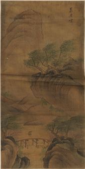 Landscape During Rain and Wind - Ye Guang
