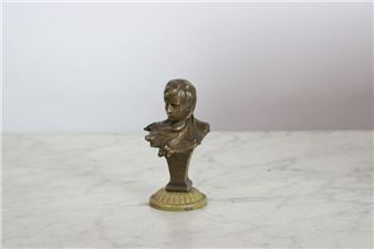 Bust of a young woman - Jules Aimé Grosjean