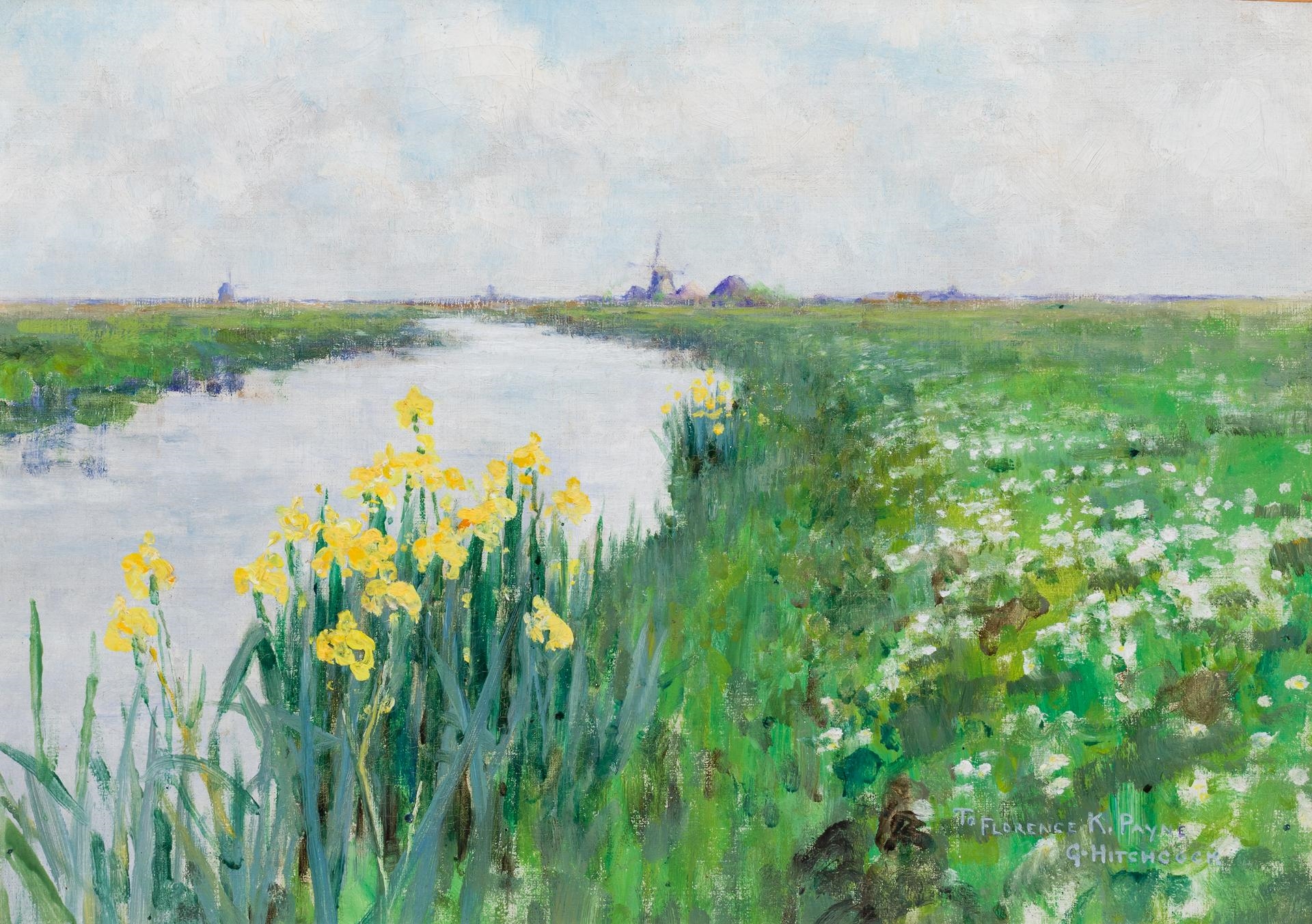 Hitchcock Flowers Along a Stream MutualArt