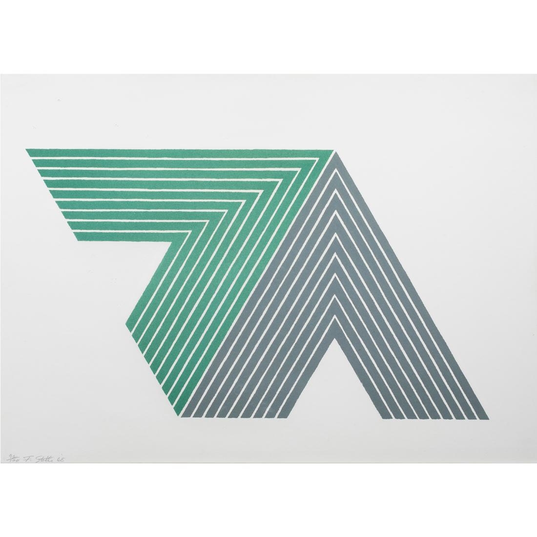 Artwork by Frank Stella, Untitled, Made of lithograph