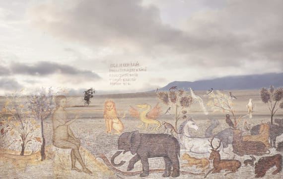 In Afterland (Theophanes) by Lien Botha, dated 2023