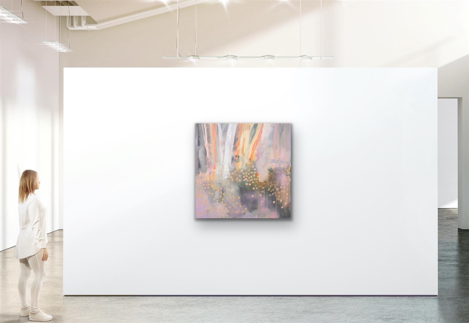 Dan Kyle | Pink Smoke and Paper Daisies 2020 (2020) | MutualArt