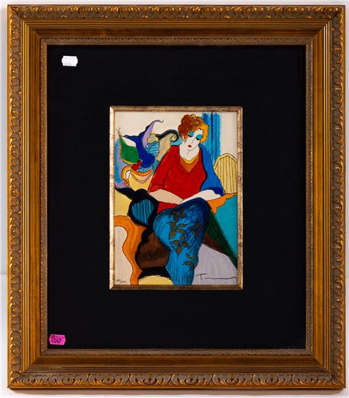 Itzchak Tarkay | Red Hat | MutualArt