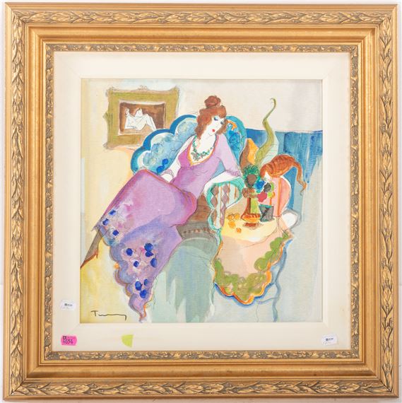 Itzchak Tarkay | Red Hat | MutualArt