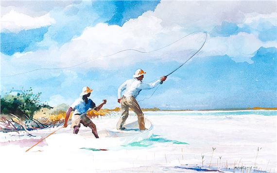 Chet Reneson | Casting a Line (2005) | MutualArt
