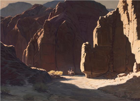 Canyon Scene by Robert Rishell