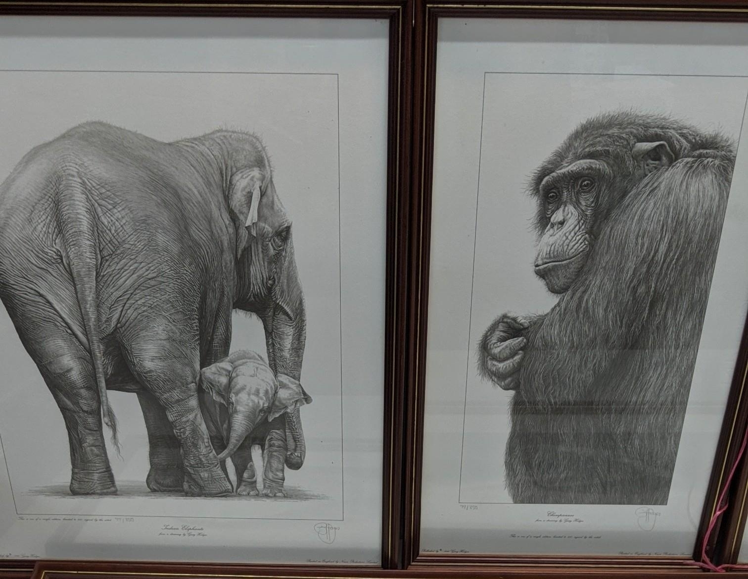 Artwork by Gary Hodges, Untitled, Made of prints