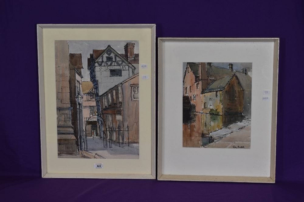 Ruby Bostock | Two portrayals of Stafford, West Midlands, comprising ...