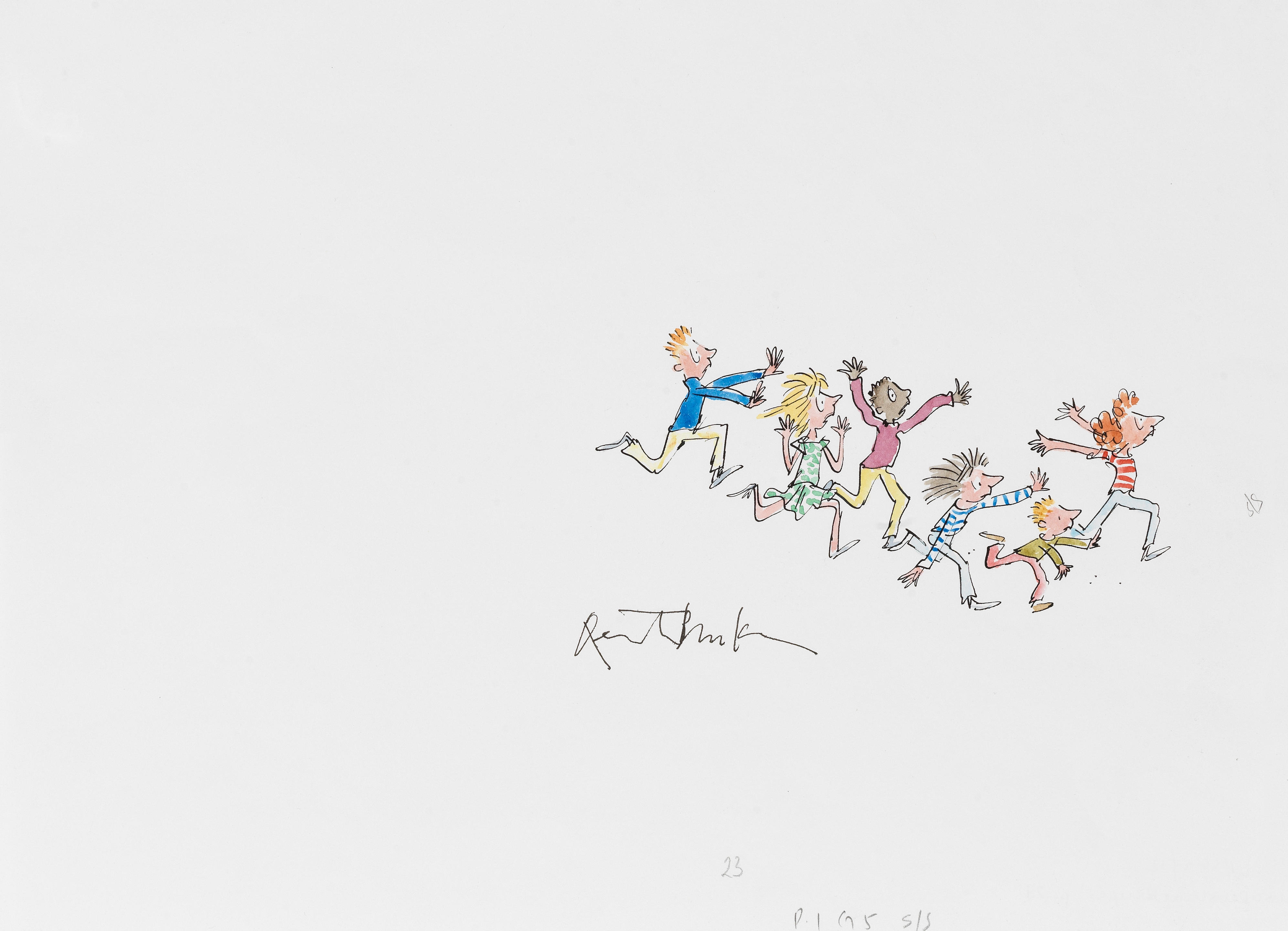 Quentin Blake | Illustration for The Enormous Crocodile from The ...