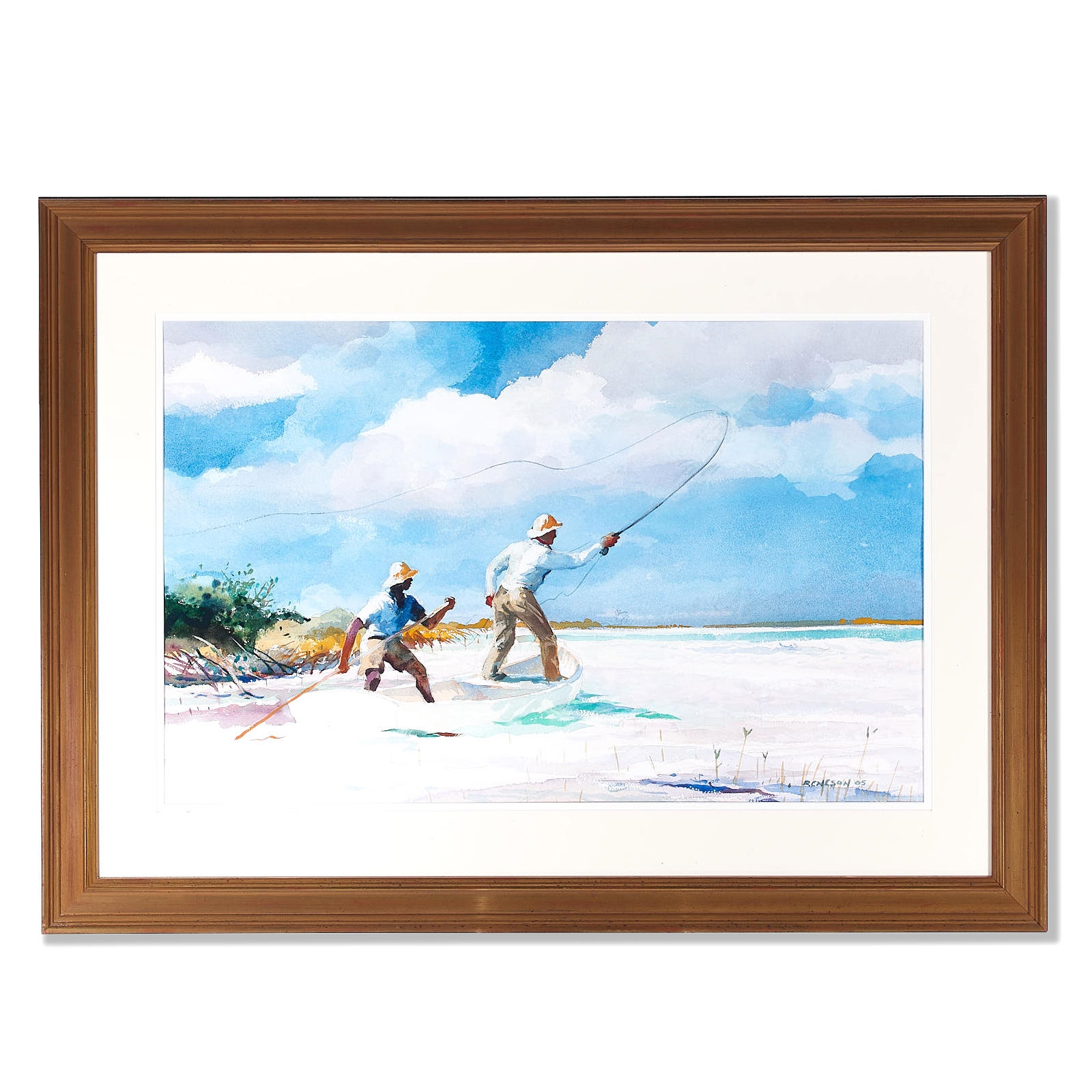 Chet Reneson | Casting a Line (2005) | MutualArt