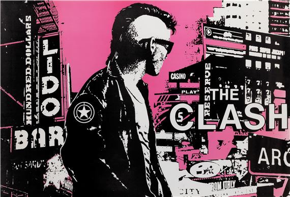 The Clash | Punk City Rockers, a rare poster, 1984 (1984) | MutualArt