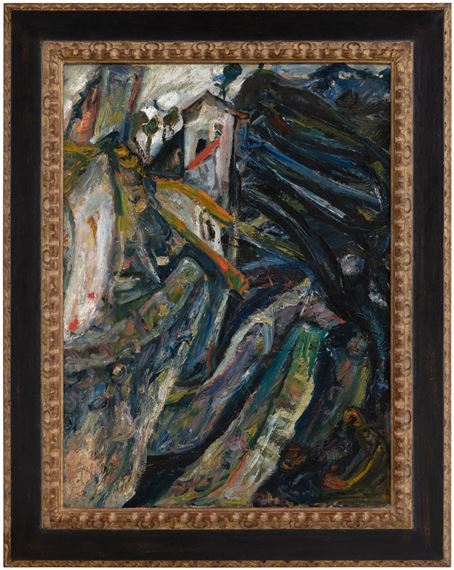 Chaim Soutine | Paysage à la campagne à Céret (1919 - 1920