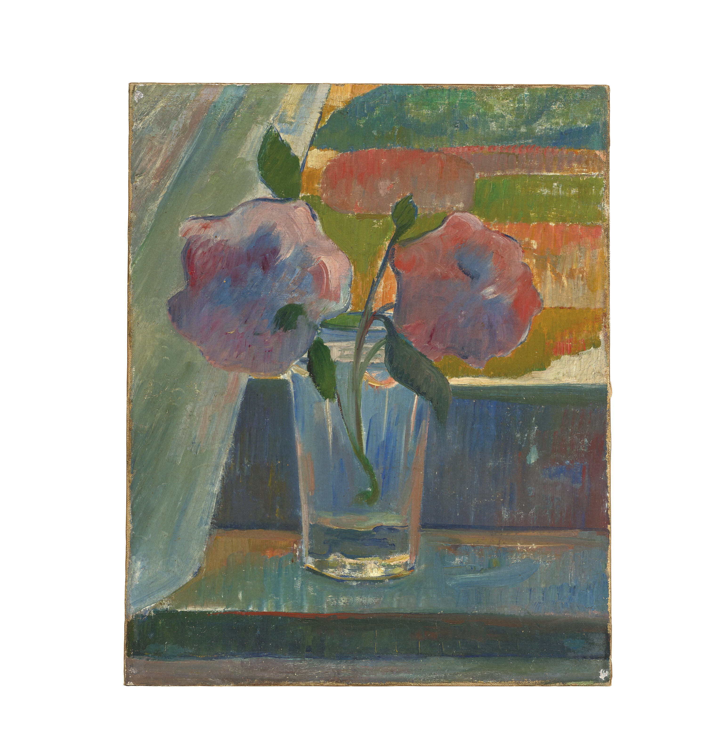 Artwork by Meyer Isaac de Haan, Nature morte, fleurs dans un verre, Made of oil on canvas
