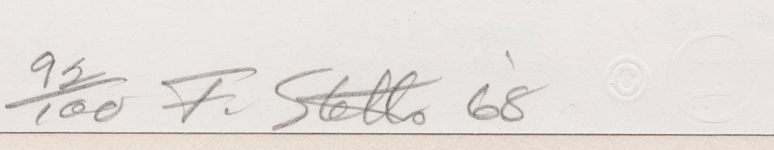 Artwork by Frank Stella, Untitled, Made of lithograph