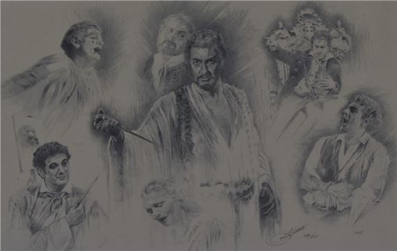 COLIN BITHELL | A montage of Hispanic performers and artists | MutualArt