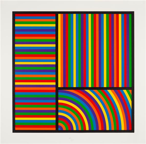 Sol LeWitt | Work from Instructions: two plates (1971) | MutualArt